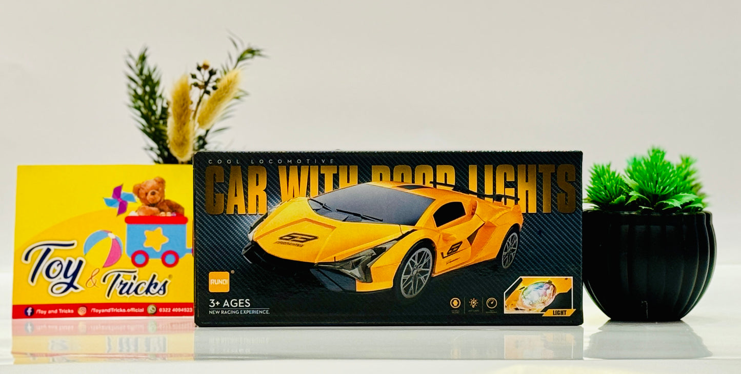 Car With Door Lights