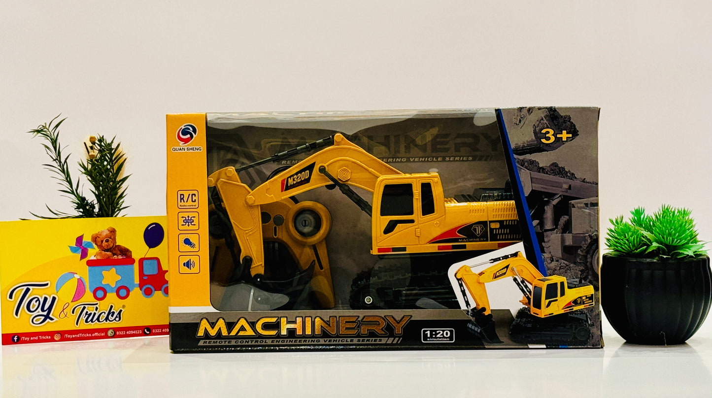 Remote Control Excavator Toy