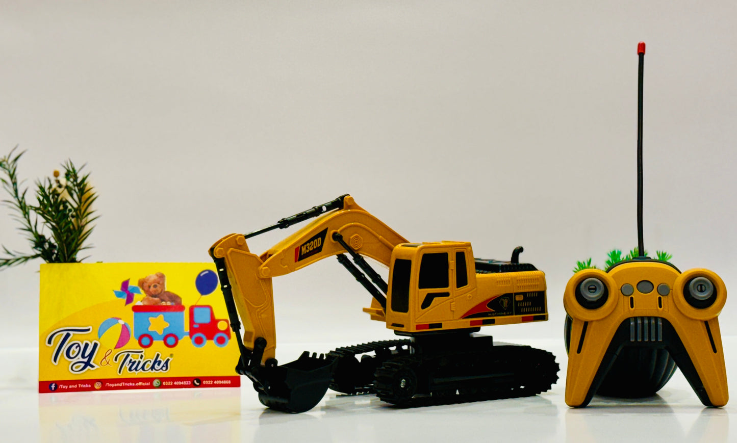 Remote Control Excavator Toy