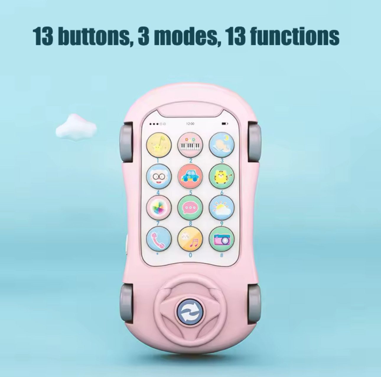 Car Learning Baby Music Phone