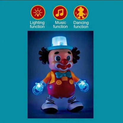 Dancing Clown Joker with Music Flashing Lights Toy