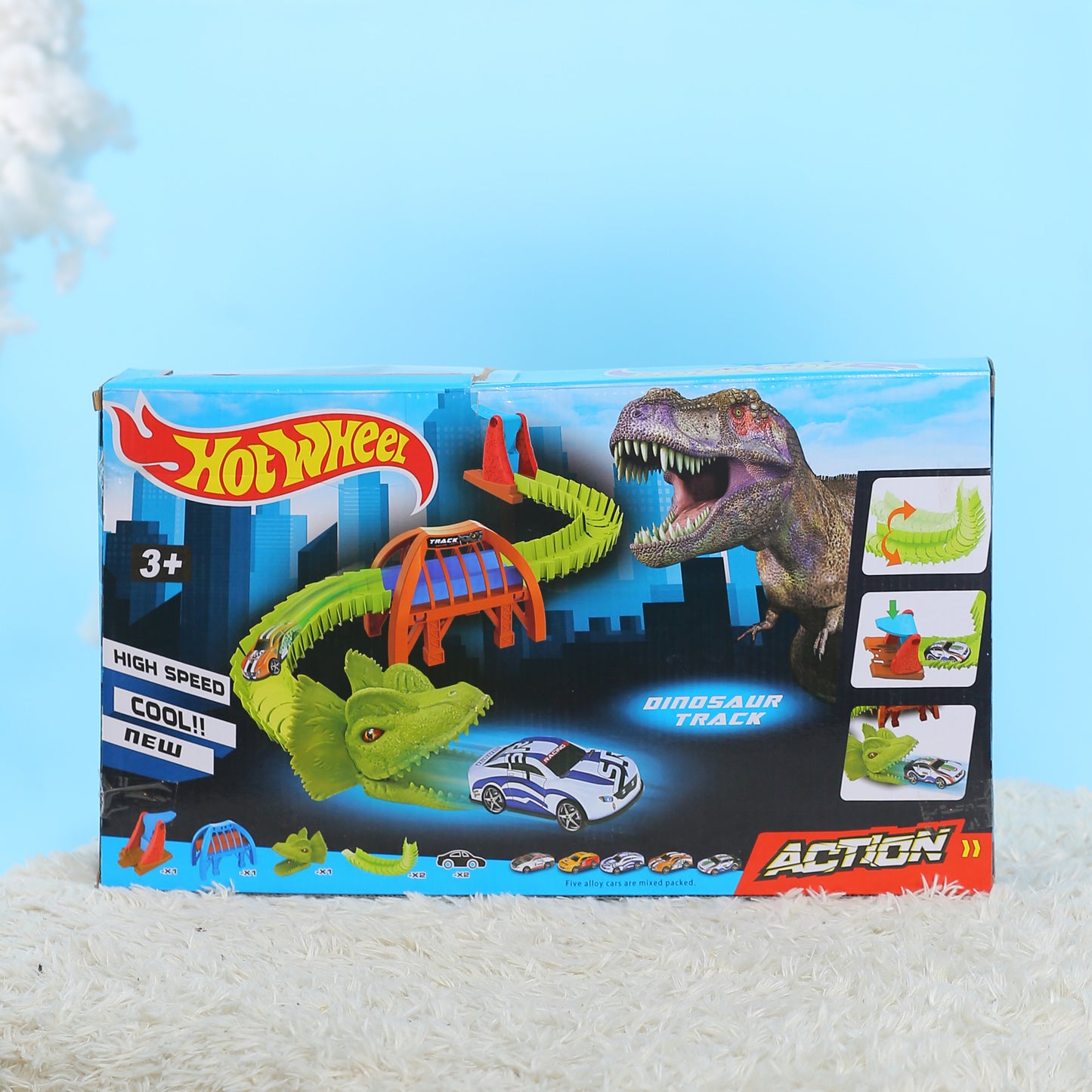Hot Wheels Dinosaur Track!