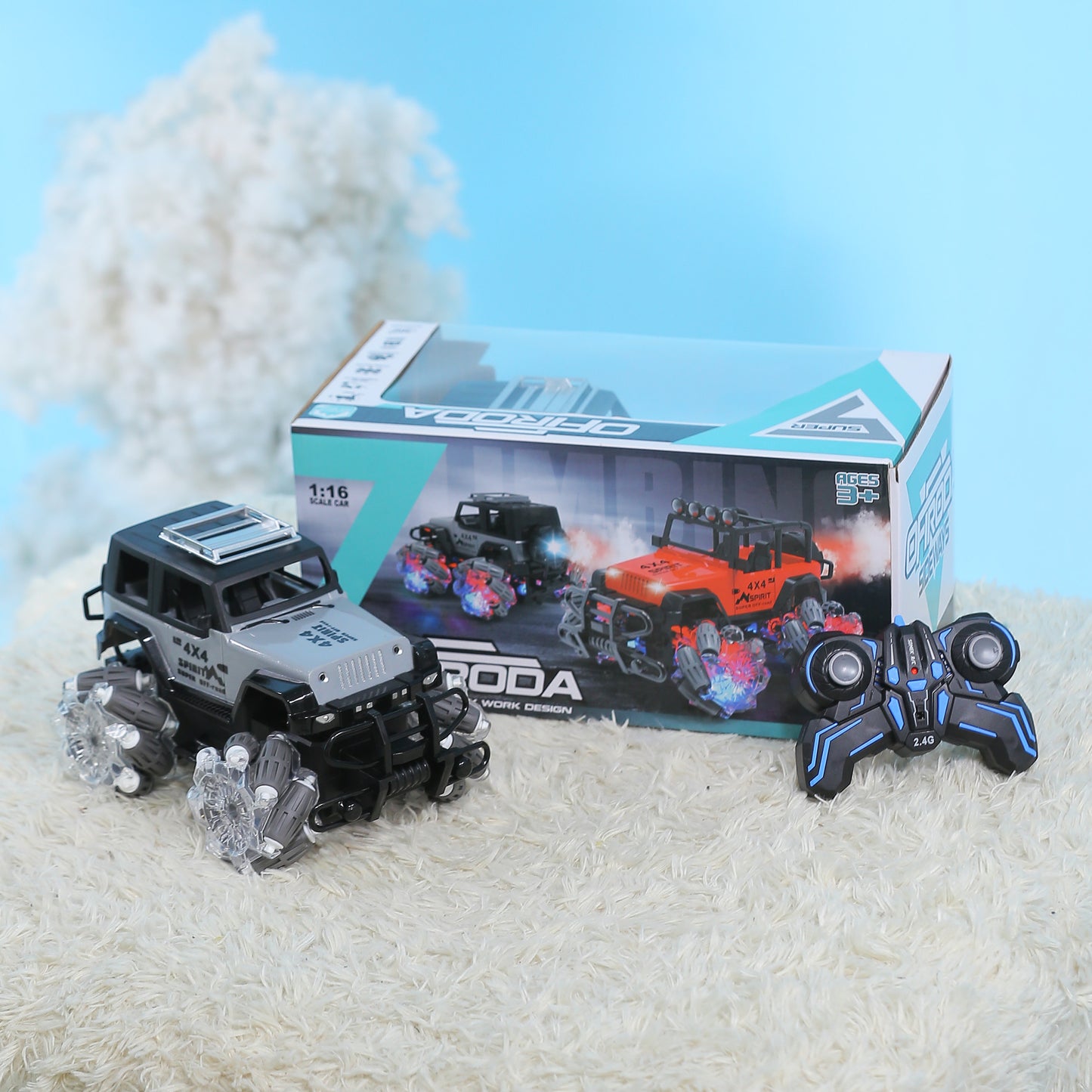 OFIRODA 4x4 Rock Climbing RC Car (1:16 Scale)
