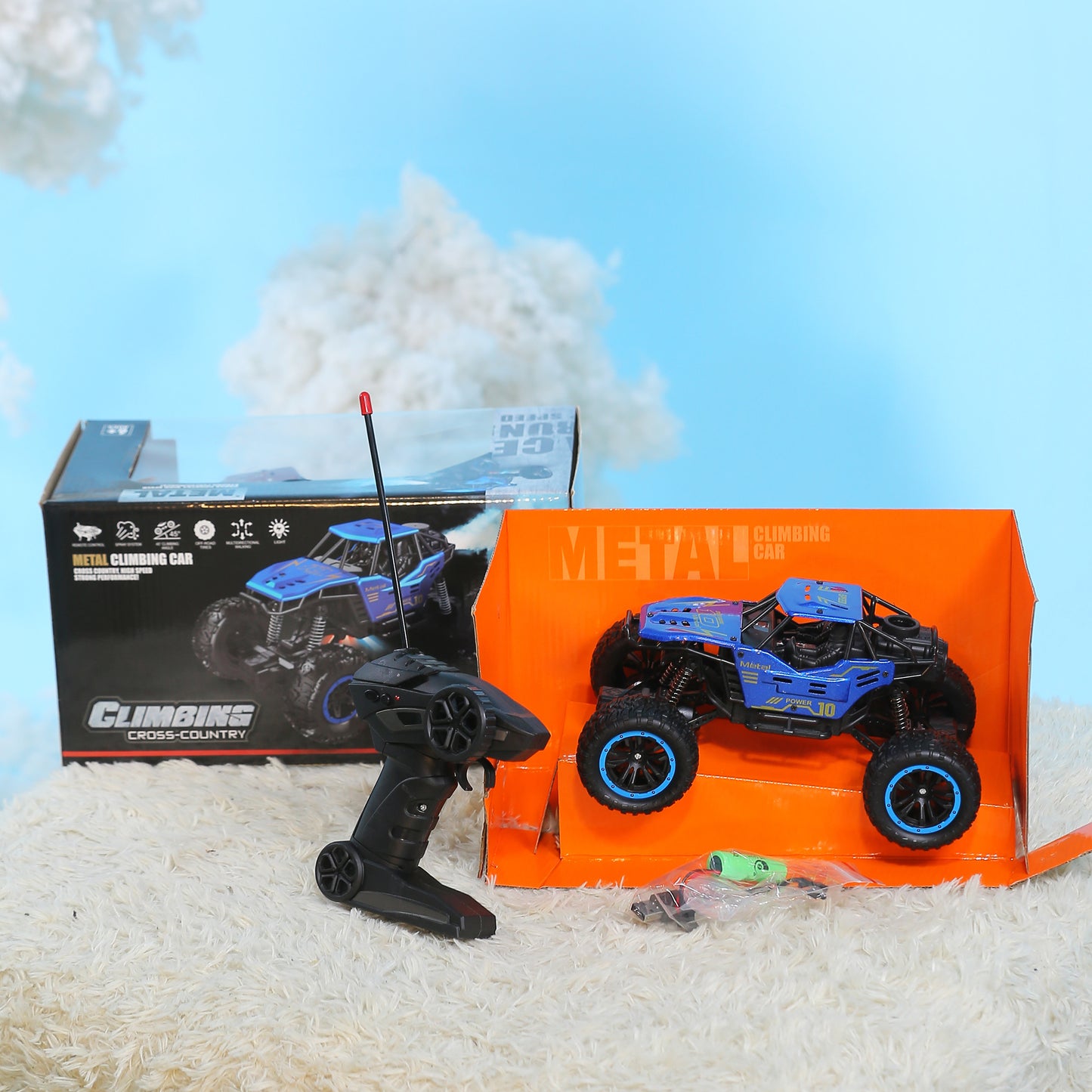 Metal Climbing Cross-Country RC Car (1:18 Scale)
