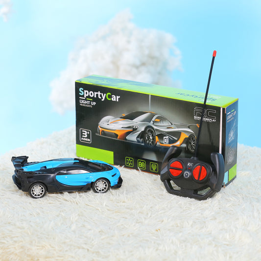 Remote-Controlled Toy Sports Car Battery Operated