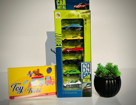 Metal Car Model Set