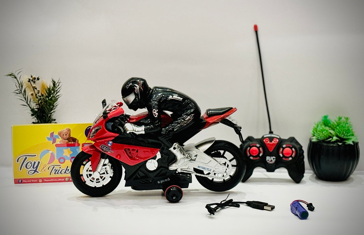 1:20 Scale Remote Control Motorcycle
