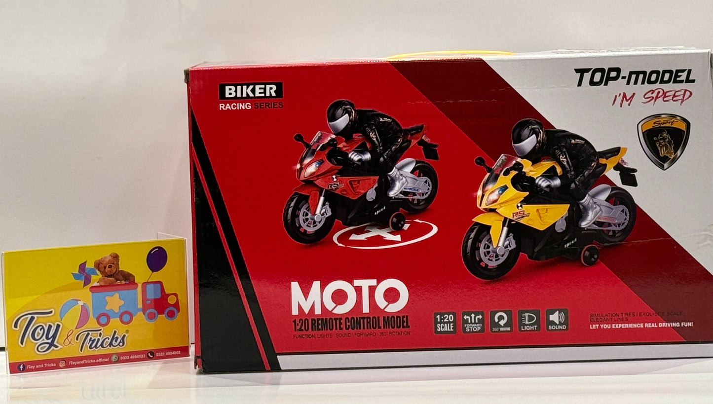 1:20 Scale Remote Control Motorcycle