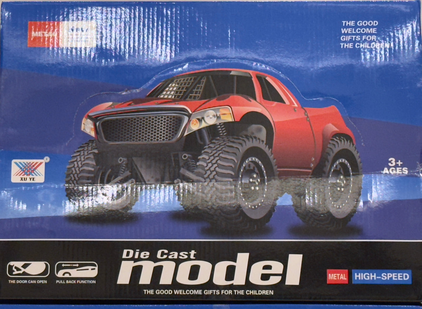 Die-Cast Model Monster Truck - One piece