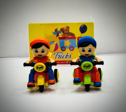 Mini Cartoon Tricycle Delivery Boy