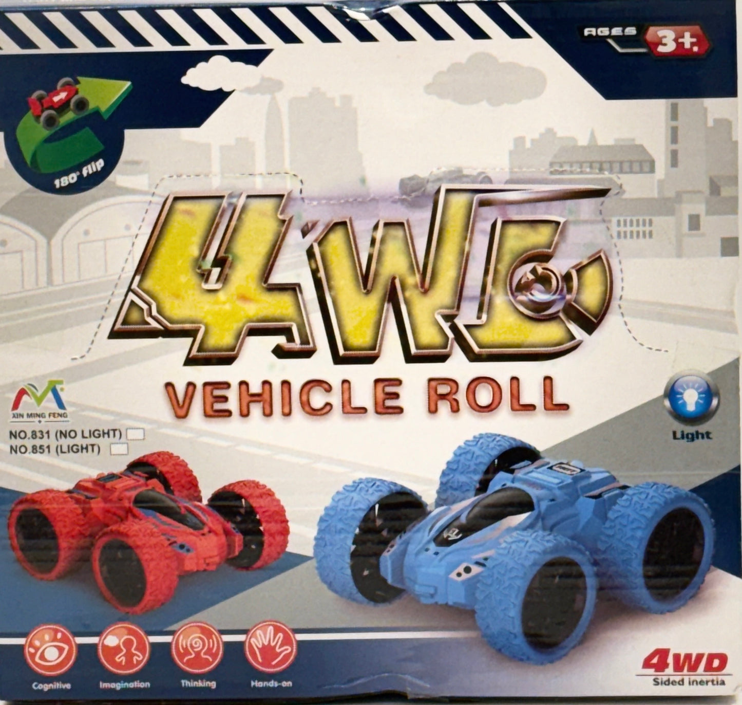 4WD Stunt Vehicle Roll – One Piece
