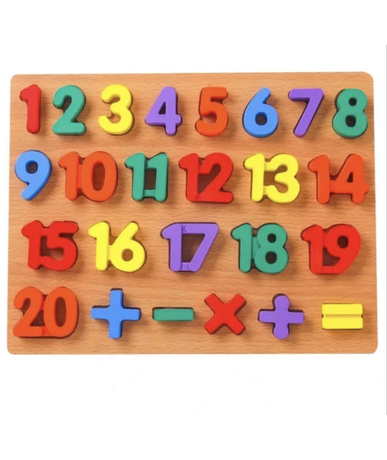 Wooden 3d Colorful Alphabets,Numbers & Shapes Sorting Boards
