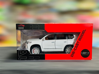 White Die-Cast Car