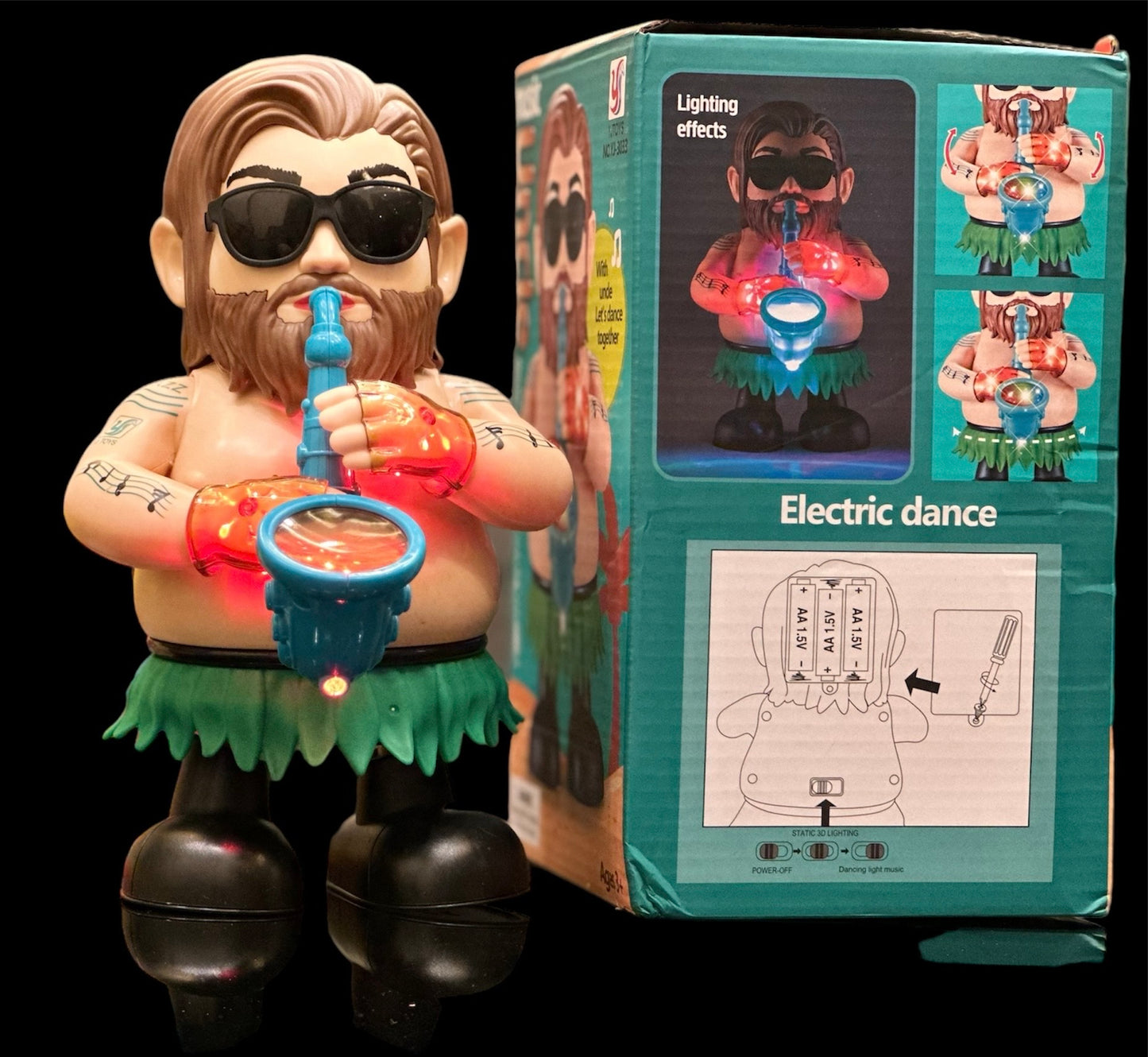 Funny Electric Dancing Saxophonist Toy