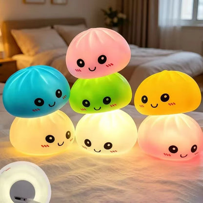 Cute Dumpling LED Night Light