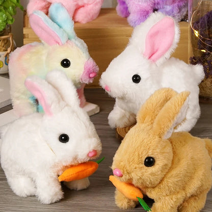 Cute Simulation Electric Rabbit Plush Toy