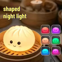 Cute Dumpling LED Night Light