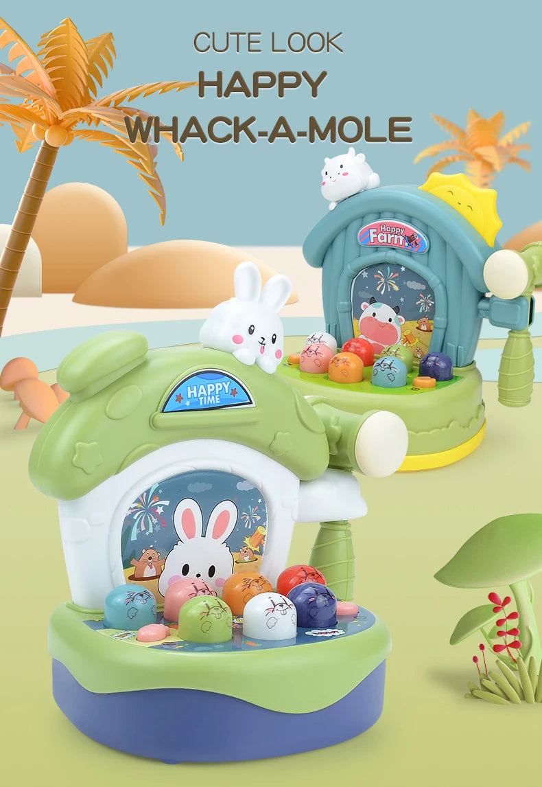 Baby Toy  Happy farm Whack-A-Mole Game