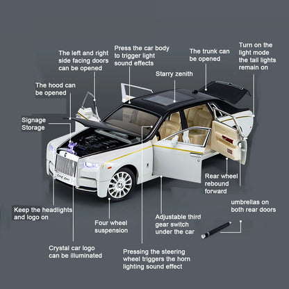 1:32 Roll-Royce Mansory Phantom Die-cast Car