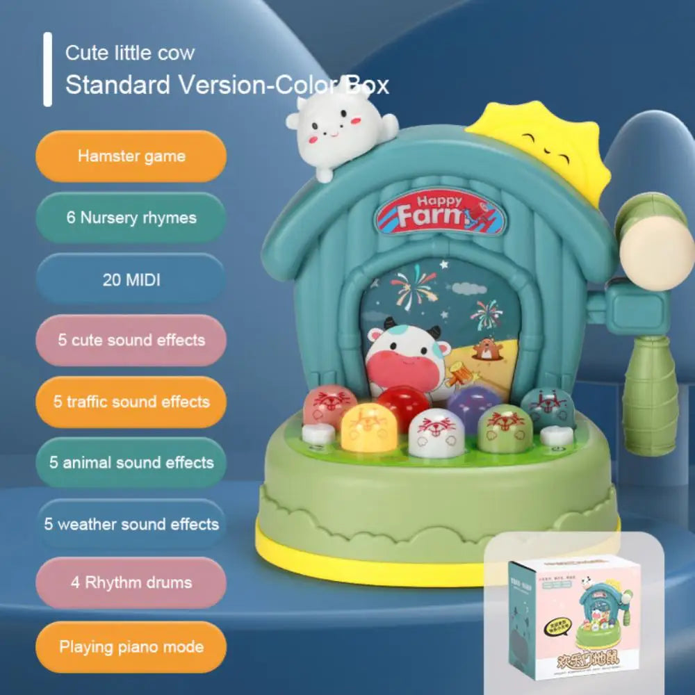 Baby Toy  Happy farm Whack-A-Mole Game