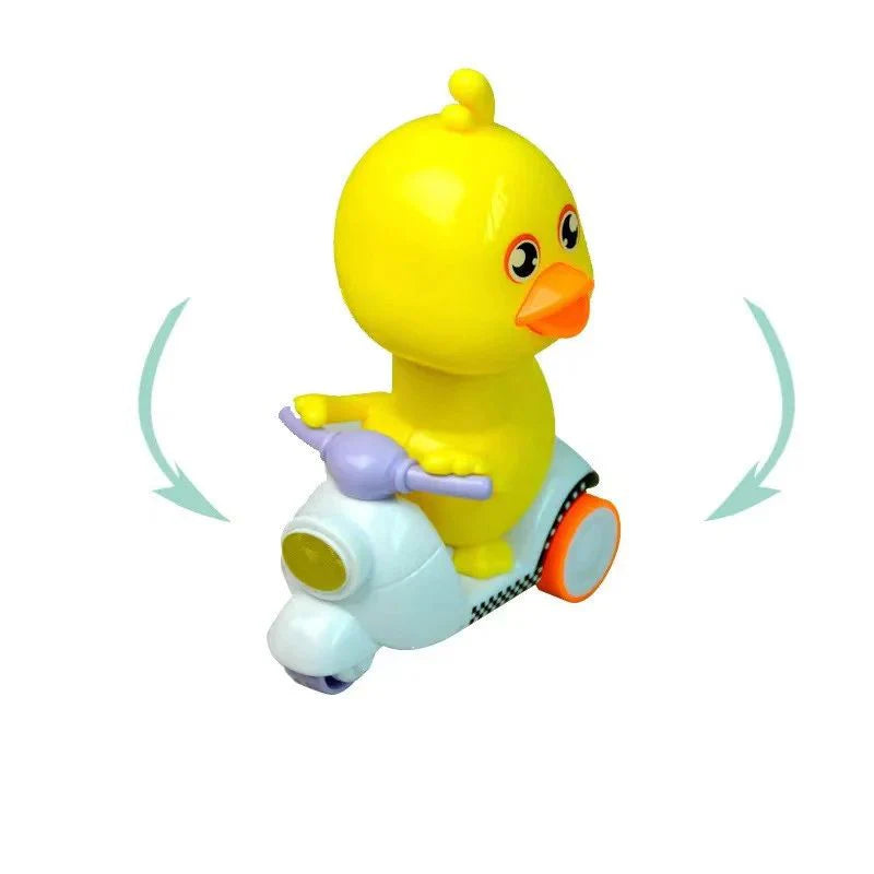 Friction Duck Motorcycle- Single Piece
