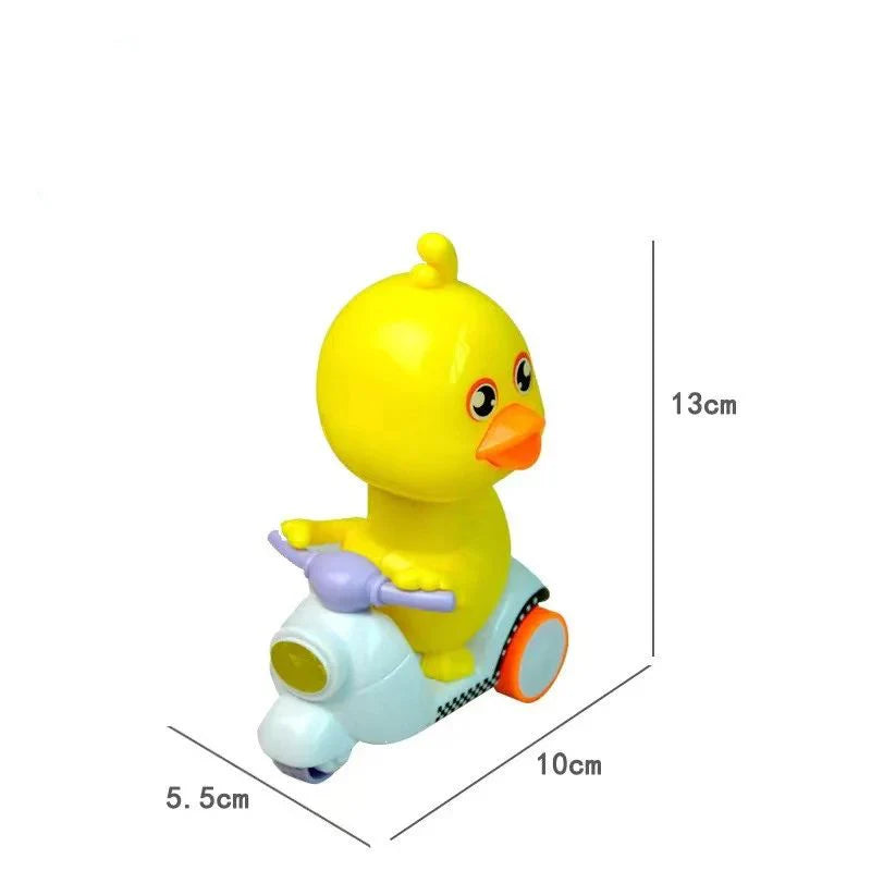 Friction Duck Motorcycle- Single Piece