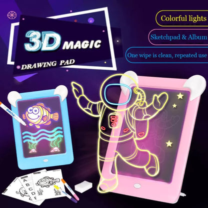 3D Magic Pad Handwriting &amp; Erasable Sketching for Kids