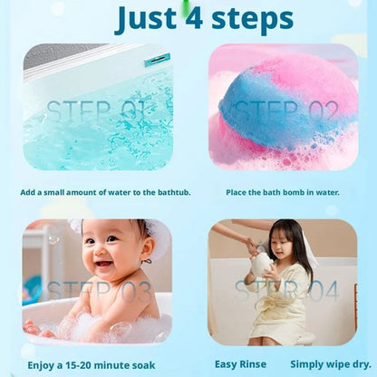 Kids Surprise Bath Bomb – 1 Pc Colorful Fizzy Bath Bombs