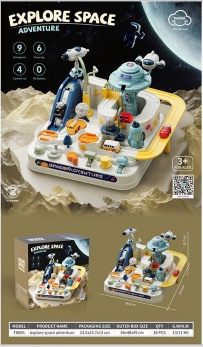 EXPLORE SPACE ADVENTURE TRACK SET