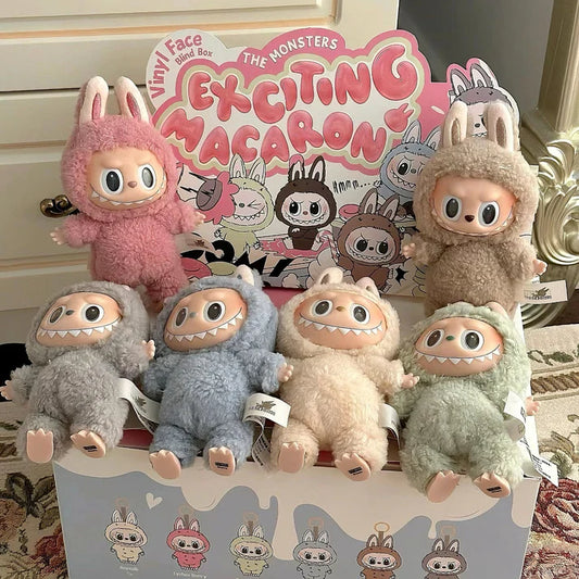 Viral Labubu Exciting Macaron – Monster Keychain Blind Box