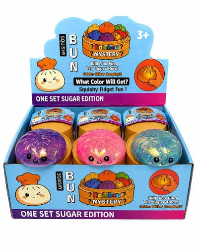Viral Dumpling Glitter Squishy-Pack of 1
