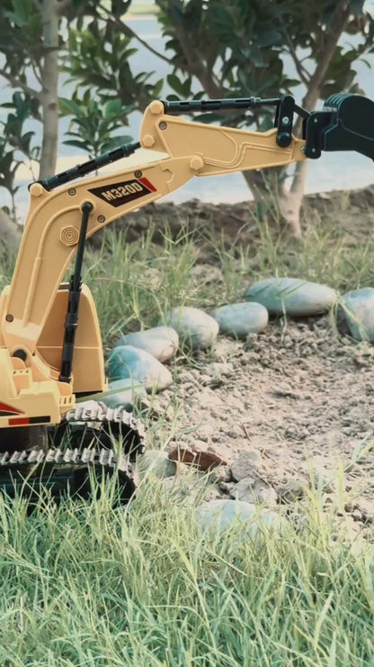 Remote Control Excavator Toy